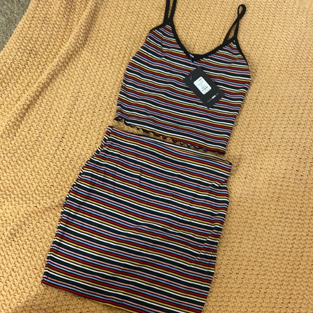 Brand new fashion nova two piece set